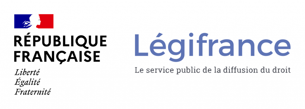 Logo de la république française et service public de la diffusion du droit Légifrance